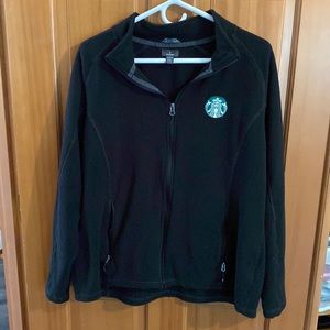 Starbucks Fleece Jacket Coat Women’s XL